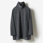 複数枚買い必至！美しい尾州ウールをバランサーキュラという希少な編み物に仕上げた秋冬最強のベースアイテム完成！「MBハイエンド尾州ウール カットオフプルオーバークルーネック & カットオフプルオーバーオフタートルネック」発売！