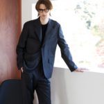 本気のスーツを制作！オールシーズン対応のウールシルクを採用し立体的なパターンで仕上げた「MB ULTIMATE FABRIC ウールシルク パーマネントテーラードジャケット&スリムスラックス」発売！